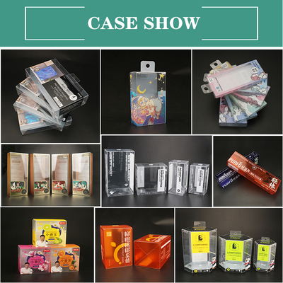Cube Gift Acetate Box Transparent PET Packaging Clear Vinyl PVC Box Packaging Plastic Boxes