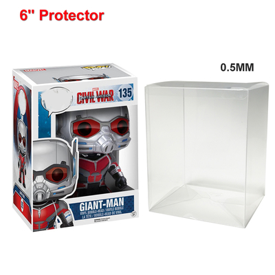 Baili Funko Pop Toys Protector 0.35 0.5mm 4"6" Pop Protector Case Box Factory Wholesale