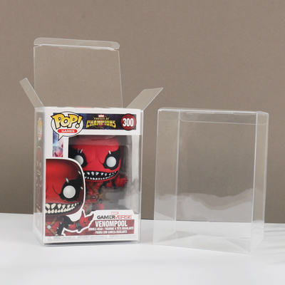 Baili Funko Pop Toys Protector 4" 6" Inch Custom Embossed Logo Pop Protector PET Plastic Box
