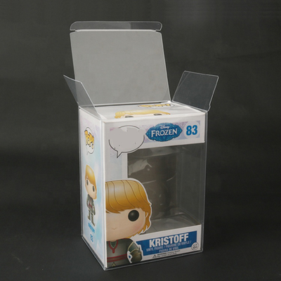 Wholesale 4" 0.5mm Baili Funko Pop Auto Lock Protector Funko Protector PET Clear Box