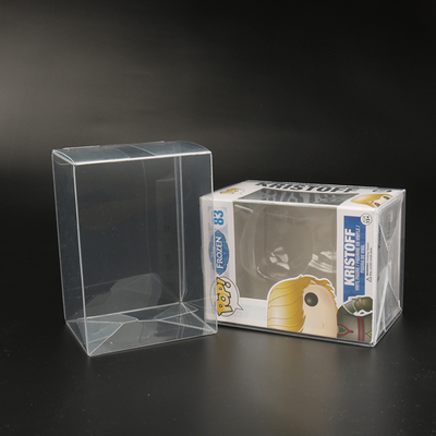 Wholesale 4" 0.5mm Baili Funko Pop Auto Lock Protector Funko Protector PET Clear Box