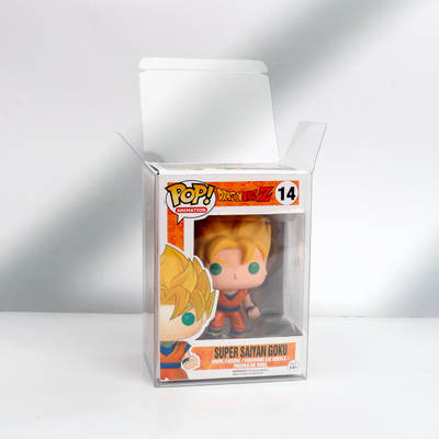 Baili Funko Pop Toys Protector 4 Inch 0.5mm 96% UV Protected Clear PET for Pop Protector Wholesale