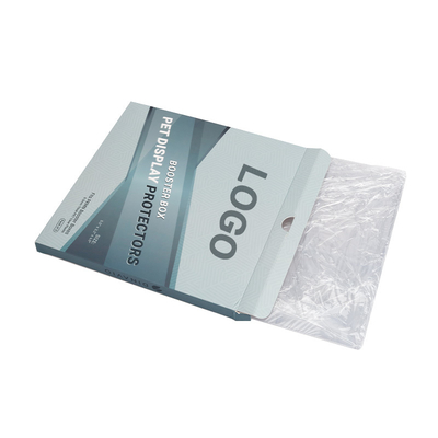 Custom Logo Lock Paper Packaging Box Clear Booster Protector Pack for 5 Factory Wholesale