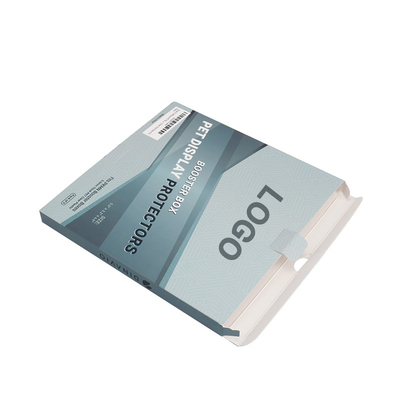 Custom Logo Lock Paper Packaging Box Clear Booster Protector Pack for 5 Factory Wholesale