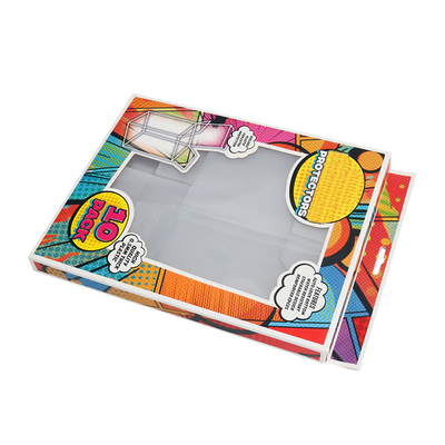 Custom Logo Lock Paper Packaging Box Clear Booster Protector Pack for 5 Factory Wholesale