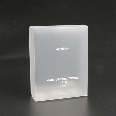 Clear Packaging Translucent Transparent Frosted PP Plastic Box Packaging