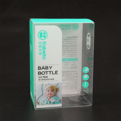 Wholesale Plastic Box Foldable Printing PET PVC Packaging Box