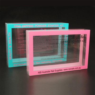 Wholesale Plastic Box Foldable Printing PET PVC Packaging Box