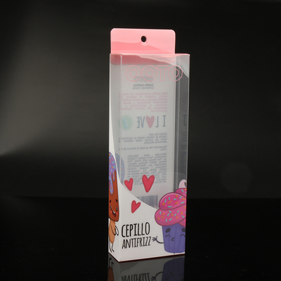 Custom Design Plastic Boxes Packaging Hanging PET PVC Packaging Box