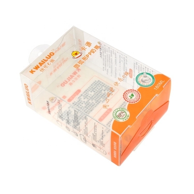 Eco Friendly Plastic Boxes Packaging Printing Logo Hanging PET PVC Packaging Box