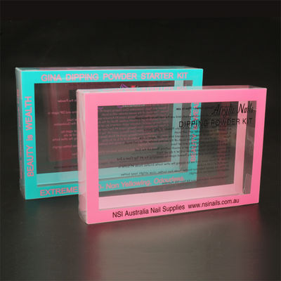 clear Acetate Plastic Box case Packaging Small Custom Pet Pvc pp Foldable Plastic Packing Box
