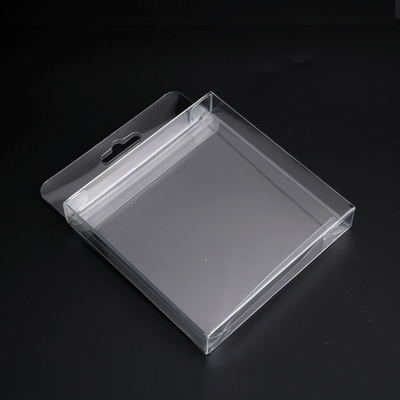 Transparent Plastic Box Packaging Folding PET PVC PP Clear Box Packaging Eco Friendly