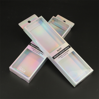 Customized Printed Gift Clear PET Plastic Film Transparent PVC Acetate Packaging Box
