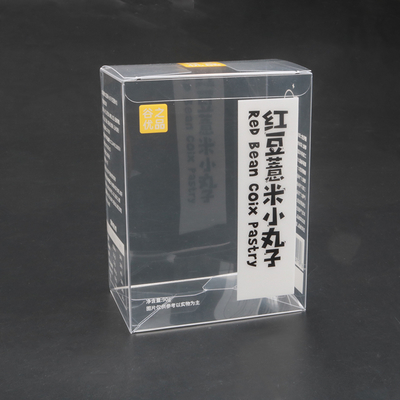 New Style Transparent Box Plastic Custom Colorful Printing Plastic Box