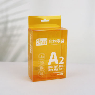 Custom Transparent Frosted Box Printing PET PVC PP Plastic Packaging Boxes