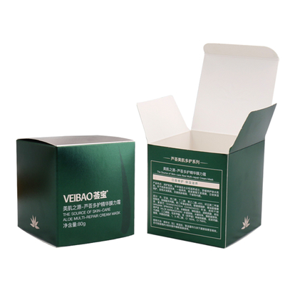 Custom Full Color Candle Box Packaging Personal Care Paper Card Box Recyclable