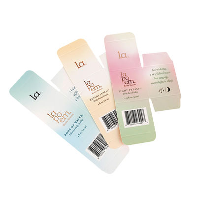 Personalized Custom Candle Box Packaging Printed Craft Lotion Skin Care Paper Box