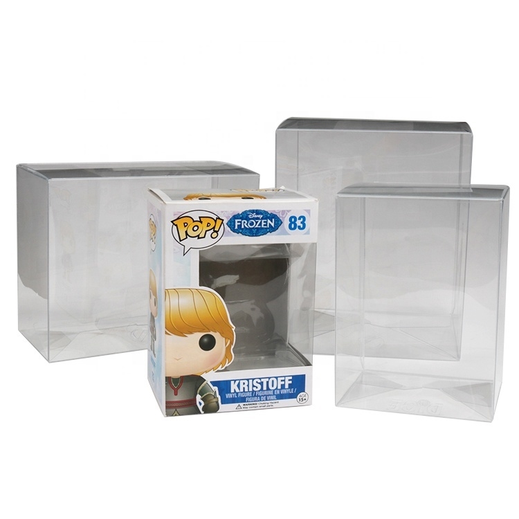 Baili Funko Pop Toys Protector 0.35 0.5mm 4"6" Pop Protector Case Box Factory Wholesale