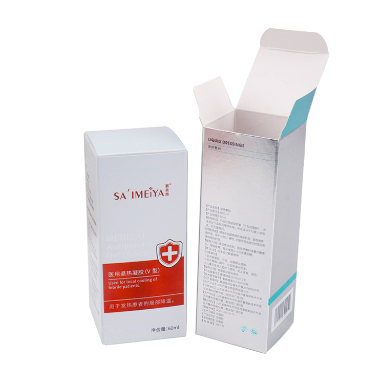 High Quality OEM Printed Product Packaging Box Bottles Folded Paper Box Packaging