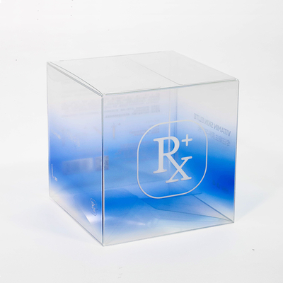 Custom Printing High Transparent Packing PET Box Folding Plastic Clear PVC Gift Box